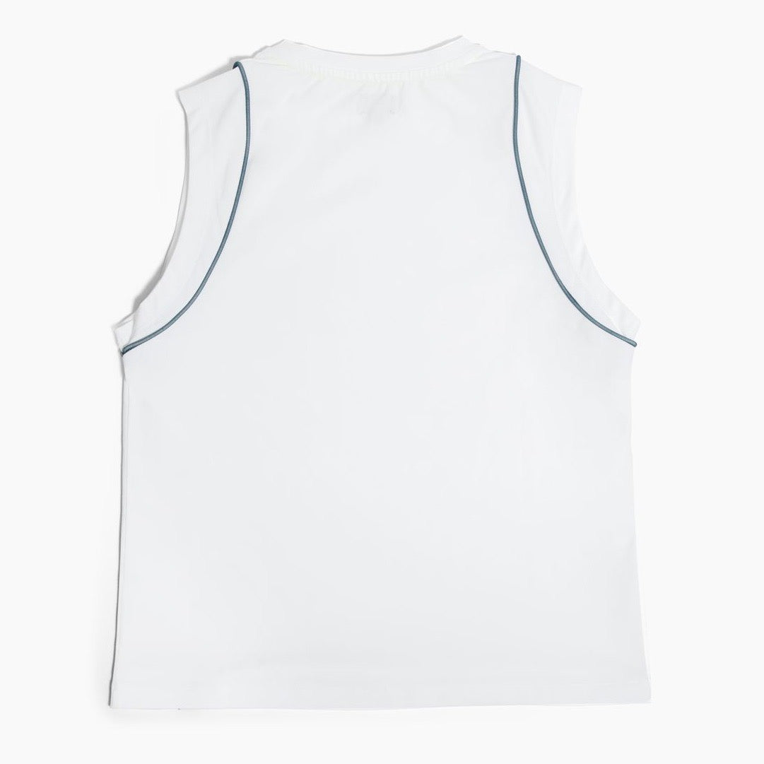 PQL COURT TANK WHITE